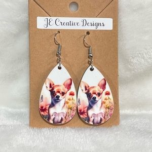 Chihuahua (short hair) Earrings